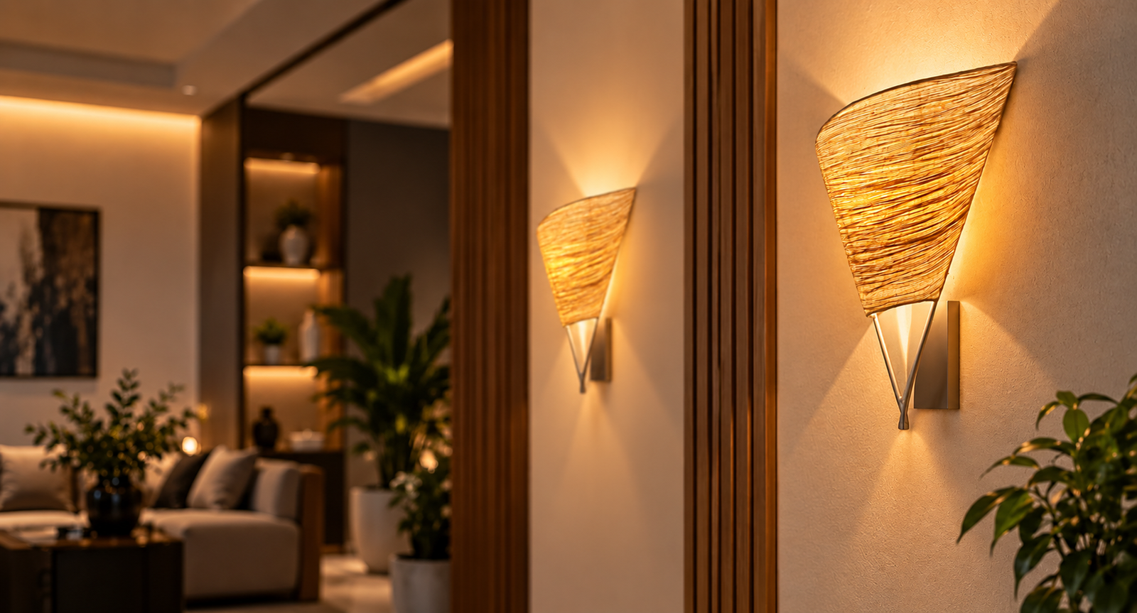 Shimmer Bright Wall Lamps
