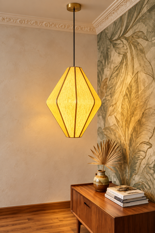 LumiFacet Geometric Pendant Light