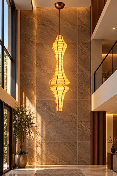 Woven Pendant Lamp