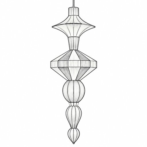 Double Height Ceiling Lamp